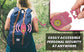 Personal Alarm for Self Defense with Flashing LED - 130dB - 50 Minutes Continuous Siren - Safety Alarm